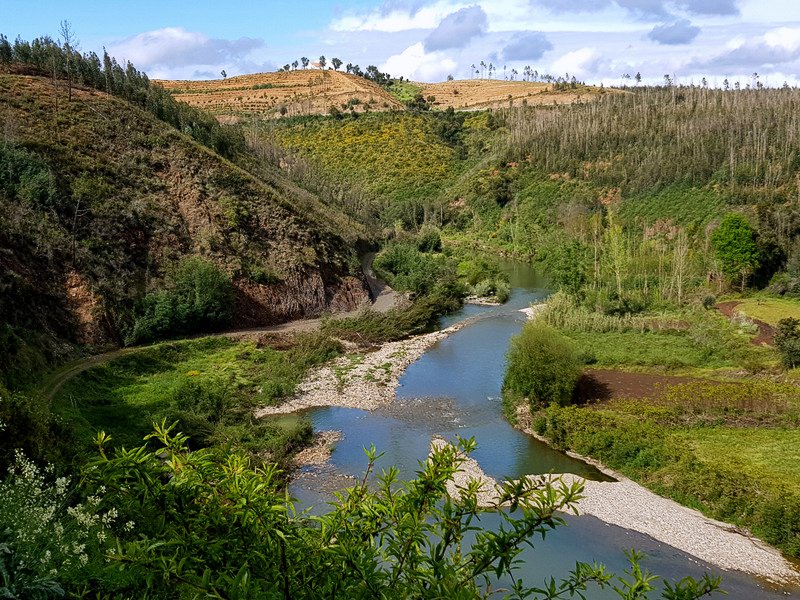 The Rio Alva valley below Ponte d&rsquo;Arte