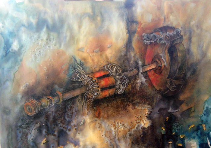 Drawings of Burnt Power Tools &mdash; Celia de Villiers
